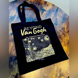 Q-TEES | Beyond Van Gogh The Immersive Experience tote bag.